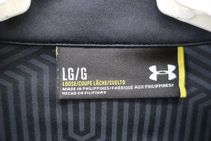 UNDER ARMOUR(アンダーアーマー) ハーフジップトレーナー 黒 メンズ LG A-3
