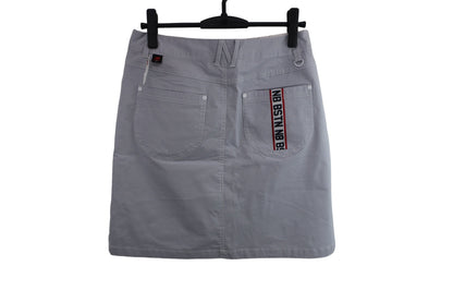 New Balance golf(ニューバランスゴルフ) スカート 白グレーチェック レディース 2 012-9134503 A-4