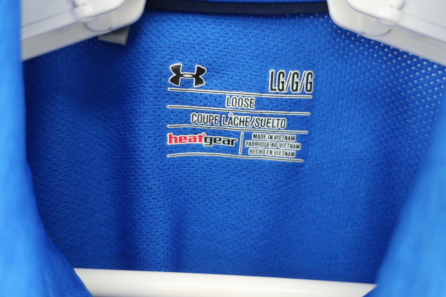 UNDER ARMOUR(アンダーアーマー) ポロシャツ 青 メンズ LG A-3