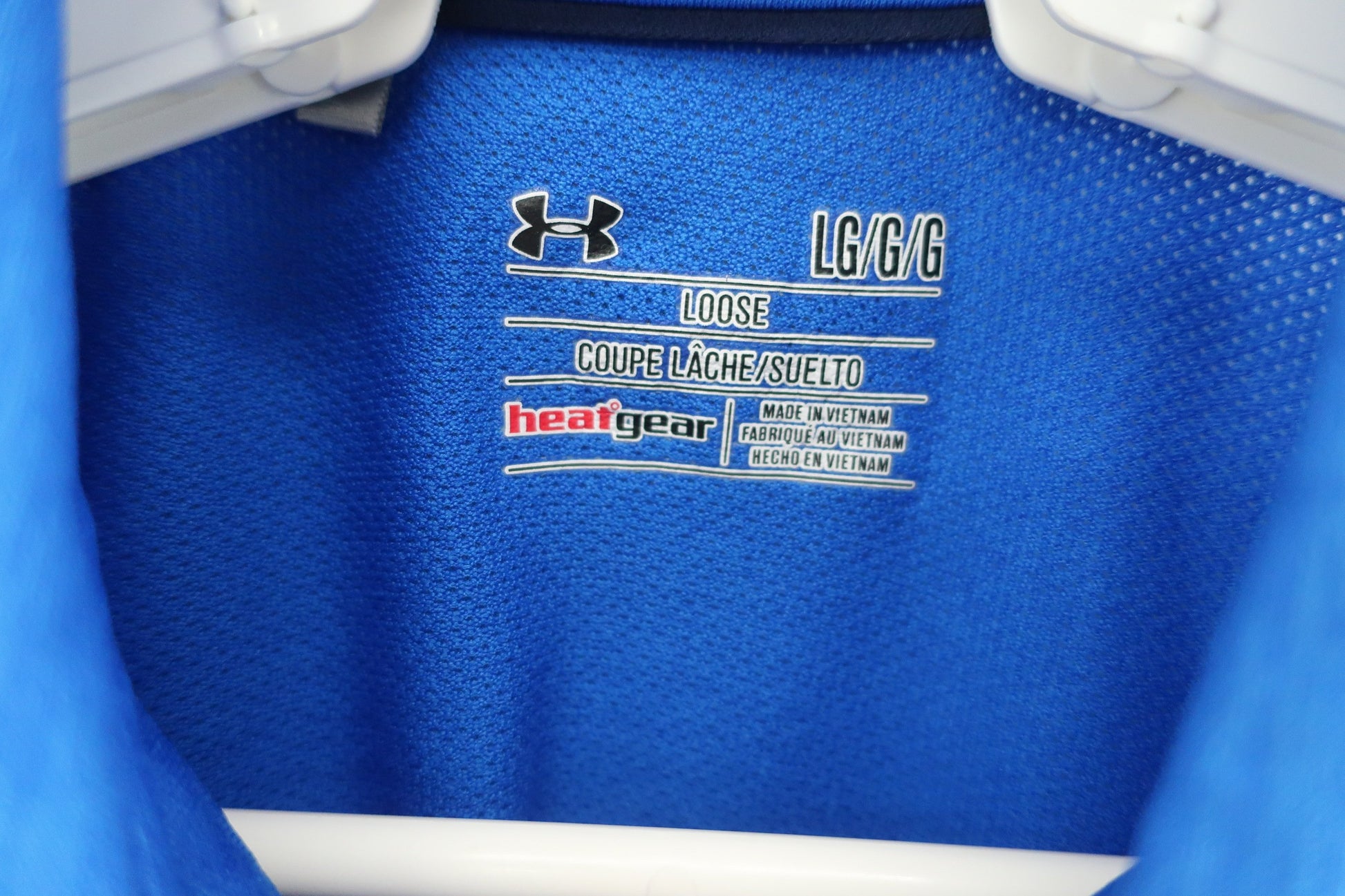 UNDER ARMOUR(アンダーアーマー) ポロシャツ 青 メンズ LG A-3