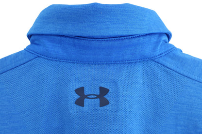 UNDER ARMOUR(アンダーアーマー) ポロシャツ 青 メンズ LG A-5