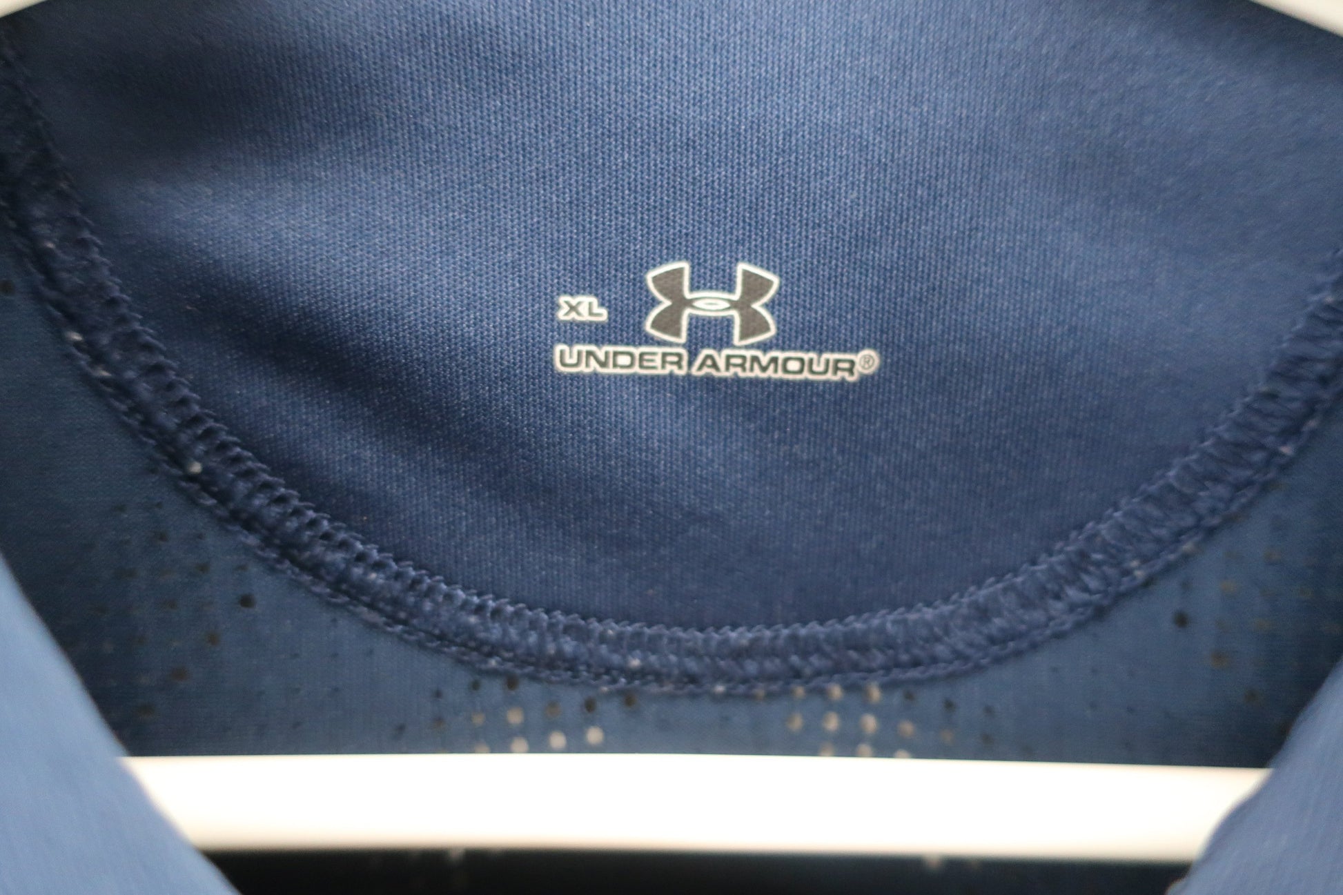UNDER ARMOUR(アンダーアーマー) ポロシャツ ネイビー メンズ XL B-5