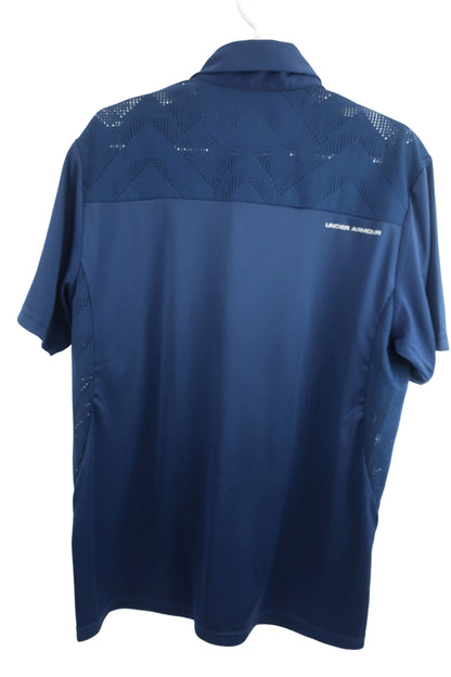 UNDER ARMOUR(アンダーアーマー) ポロシャツ ネイビー メンズ XL B-6