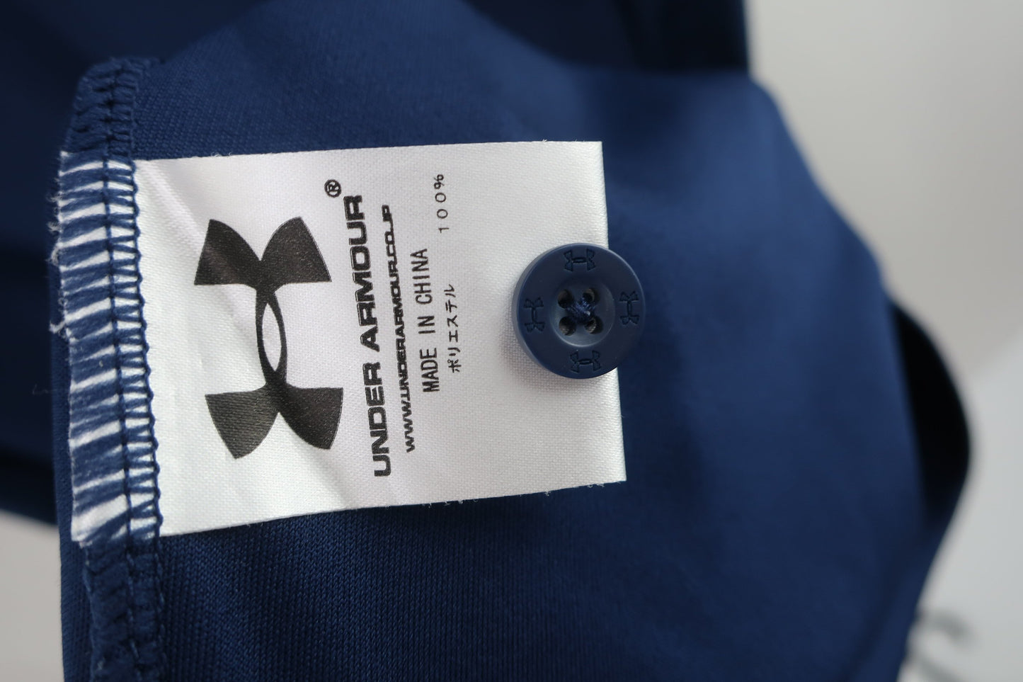 UNDER ARMOUR(アンダーアーマー) ポロシャツ ネイビー メンズ XL B-9