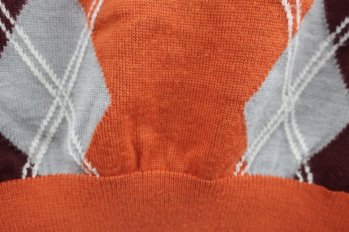 CUTTER&BUCK(カッター＆バック) ハーフジップセーター オレンジ メンズ L B-4