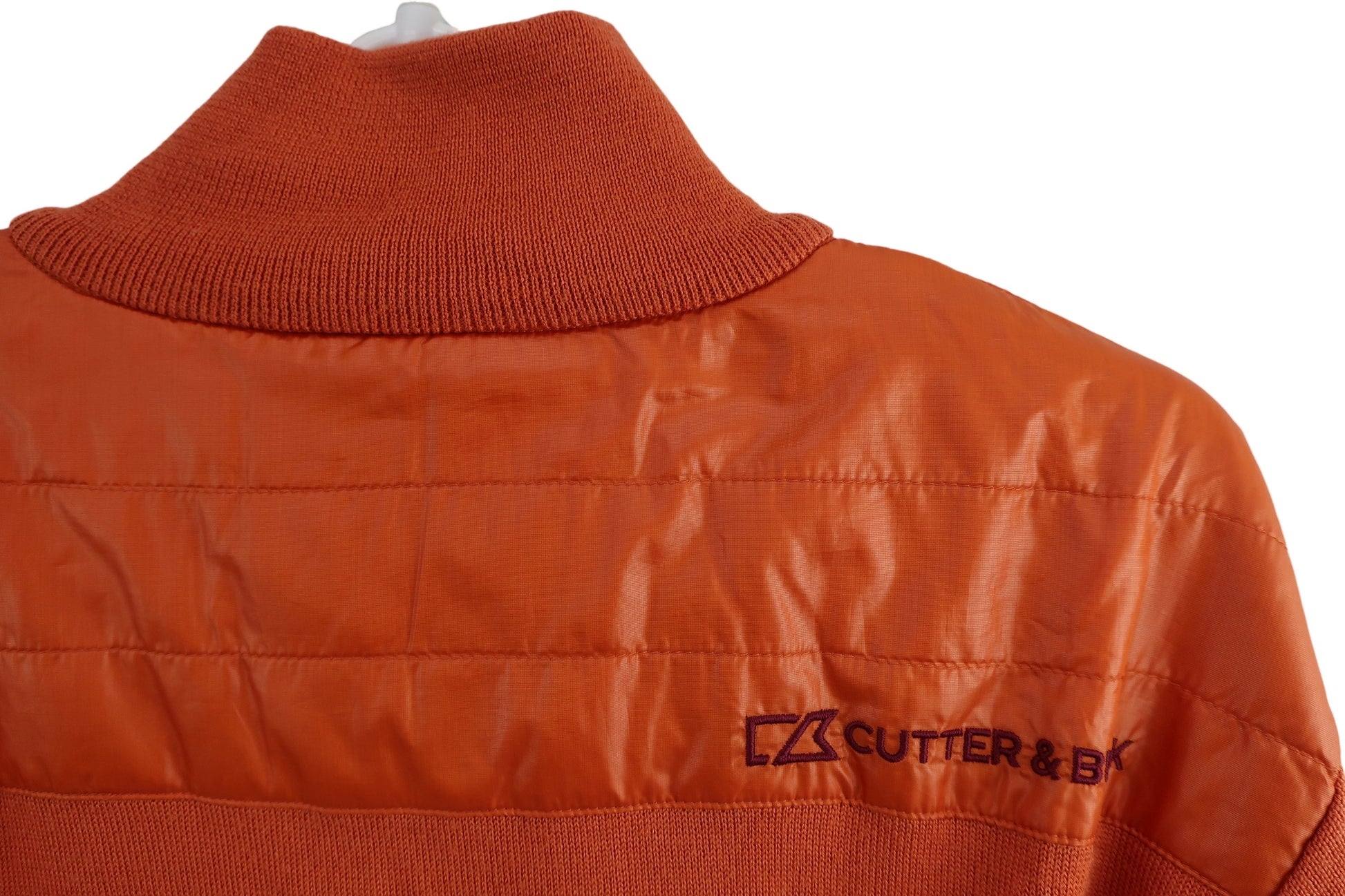 CUTTER&BUCK(カッター＆バック) ハーフジップセーター オレンジ メンズ L B-7