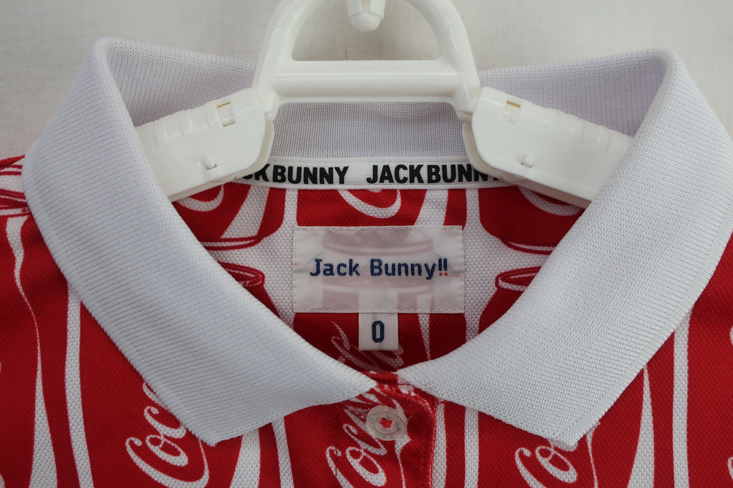 Jack Bunny(ジャックバニー) ノースリーブポロシャツ コカ・コーラ柄 レディース 0 263-1160528 A-3