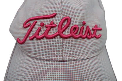 Titleist(タイトリスト) キャップ ピンクチェック レディース フリーサイズ A-5