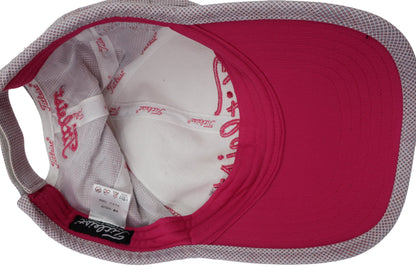 Titleist(タイトリスト) キャップ ピンクチェック レディース フリーサイズ A-8