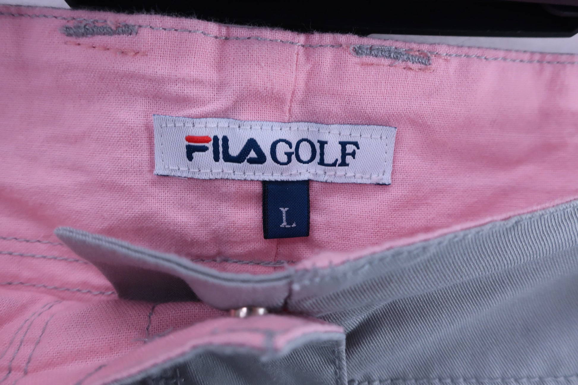 FILA GOLF(フィラゴルフ) パンツ グレー レディース L NI5AL303 A-3