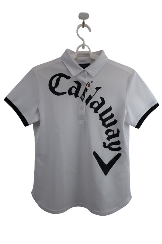 Callaway(キャロウェイ) 半袖ポロシャツ 白 レディース M C22134212 A-1