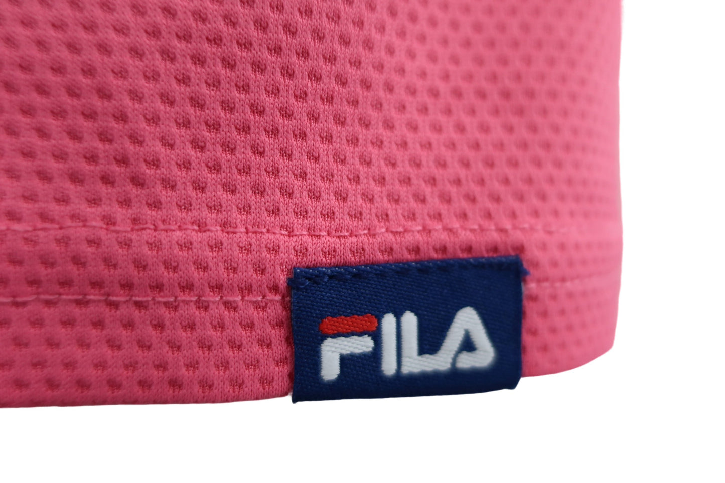 FILA GOLF(フィラゴルフ) 半袖モックネックシャツ ピンク レディース M S-4