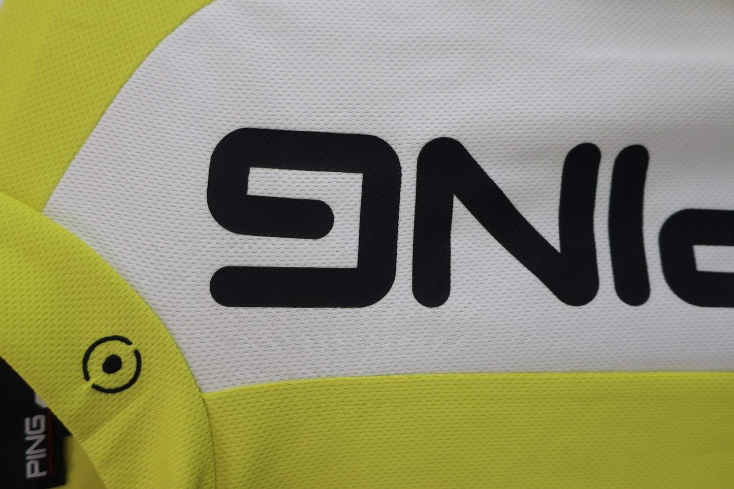 PING(ピン) 半袖モックネックシャツ 黄色 レディース M 622-3268806 S-3