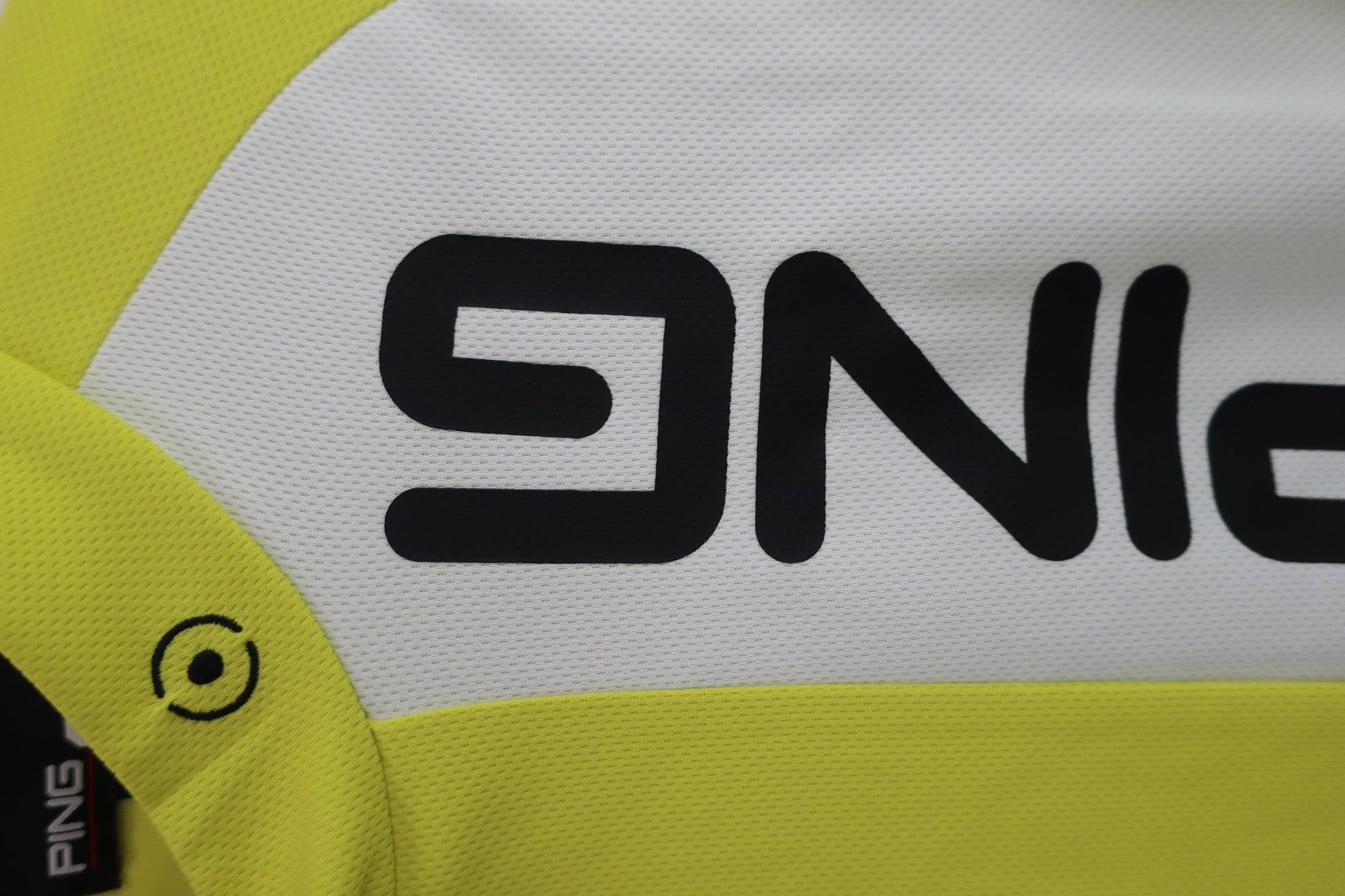 PING(ピン) 半袖モックネックシャツ 黄色 レディース M 622-3268806 S-3