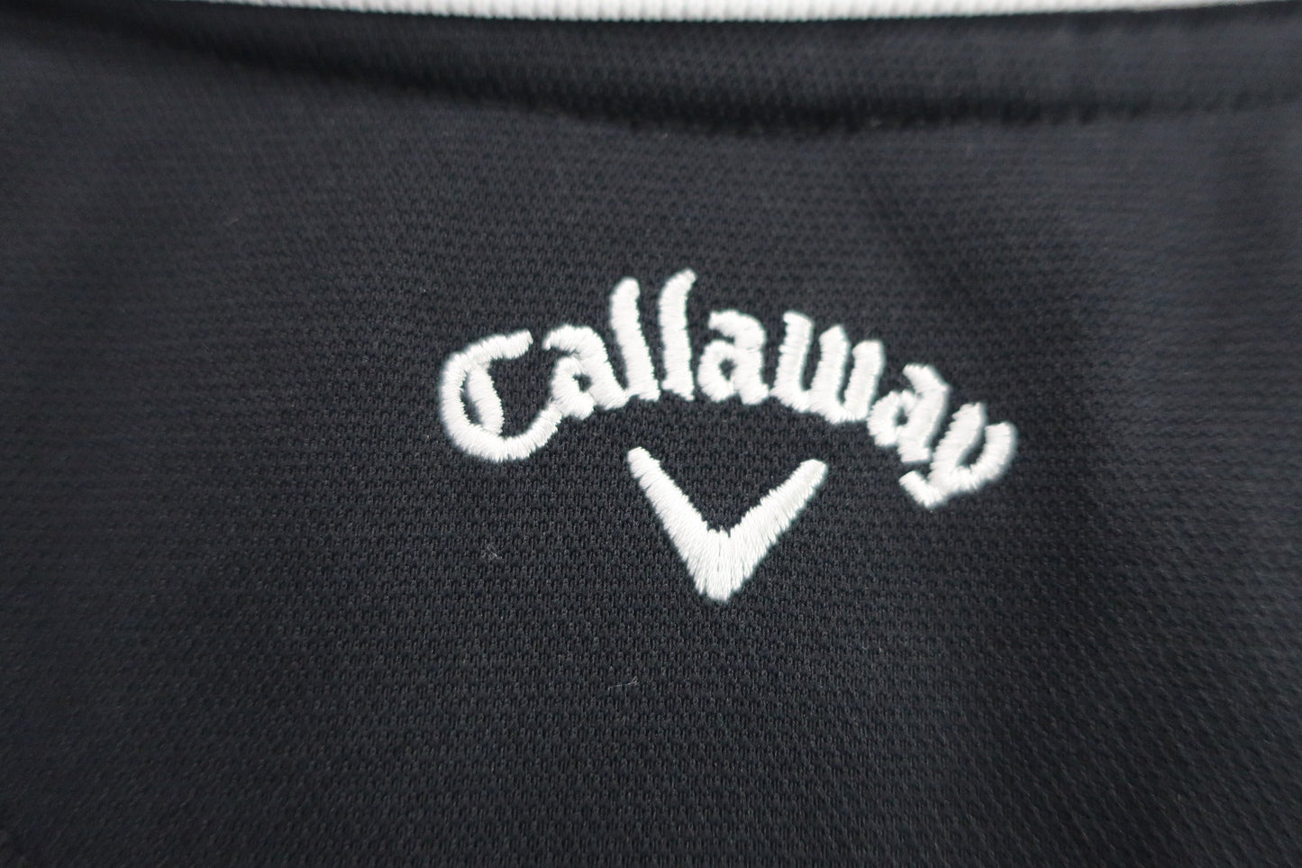 Callaway(キャロウェイ) ノースリーブポロシャツ 黒白 レディース M C22134213 S-5