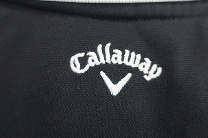 Callaway(キャロウェイ) ノースリーブポロシャツ 黒白 レディース M C22134213 S-5
