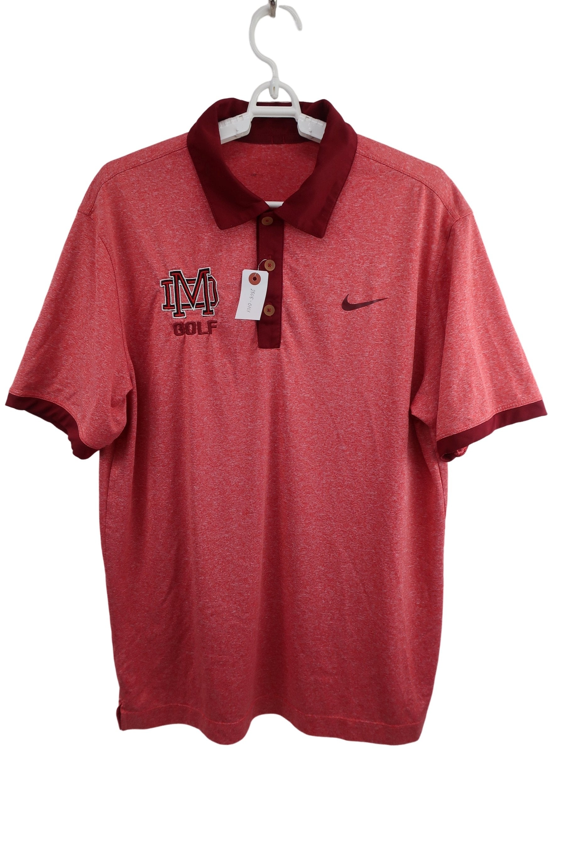 NIKE GOLF(ナイキゴルフ) ポロシャツ 赤 メンズ M A-1