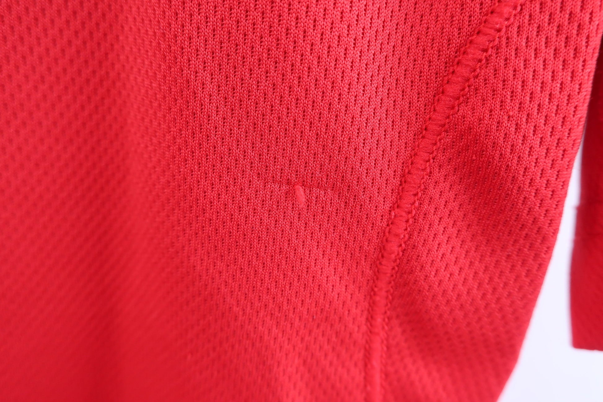 SRIXON(スリクソン) 半袖モックネックシャツ 赤黒 メンズ M B-9