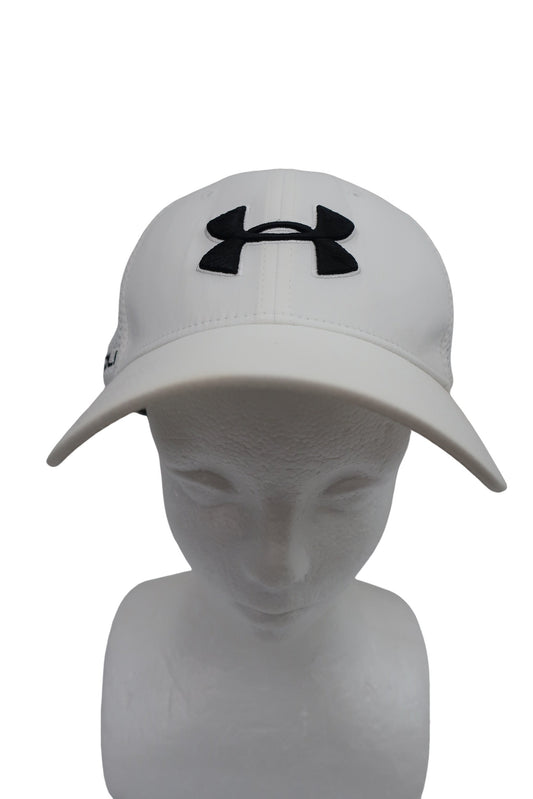 UNDER ARMOUR(アンダーアーマー) キャップ 白 メンズ フリーサイズ B-1