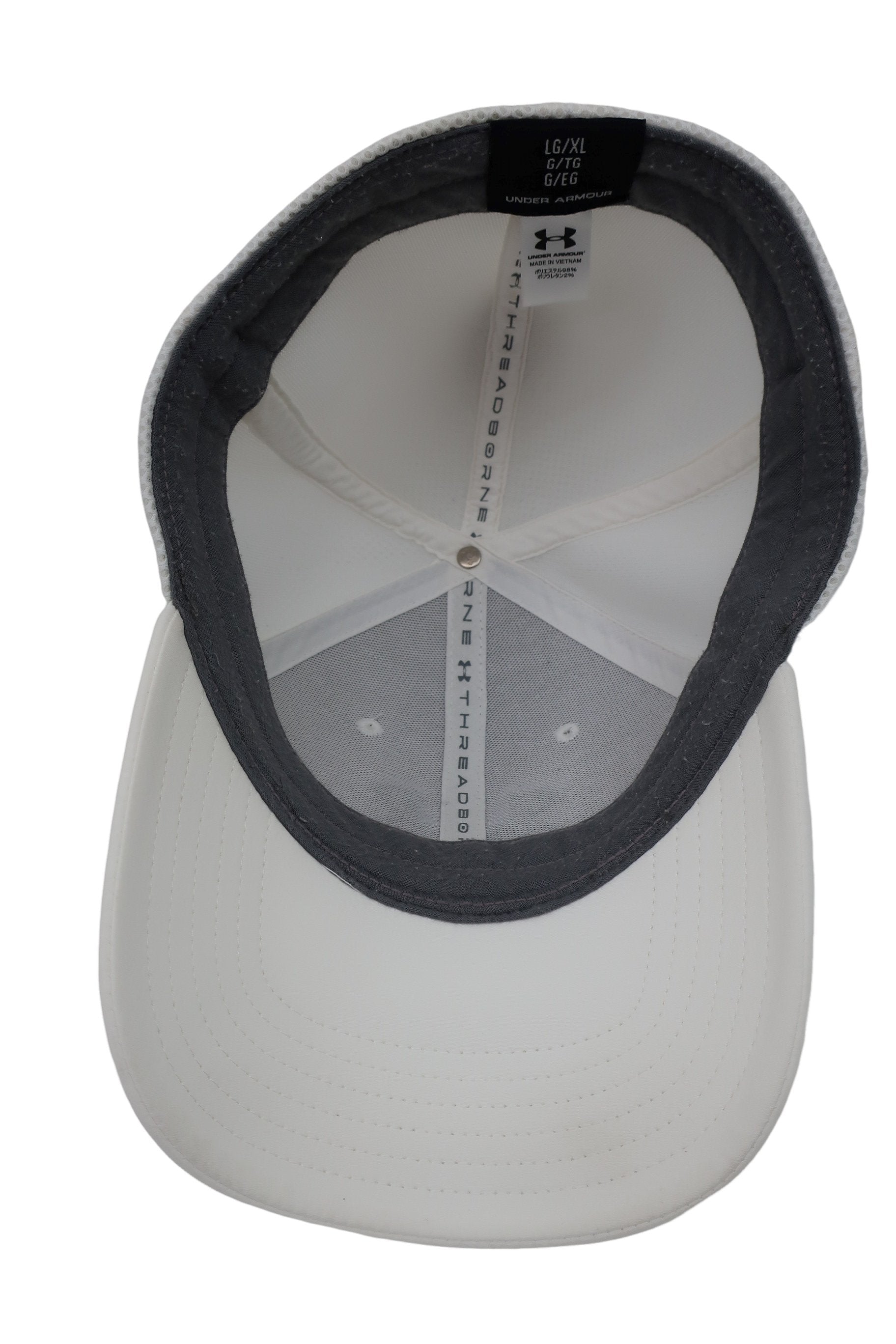 UNDER ARMOUR(アンダーアーマー) キャップ 白 メンズ フリーサイズ B-8