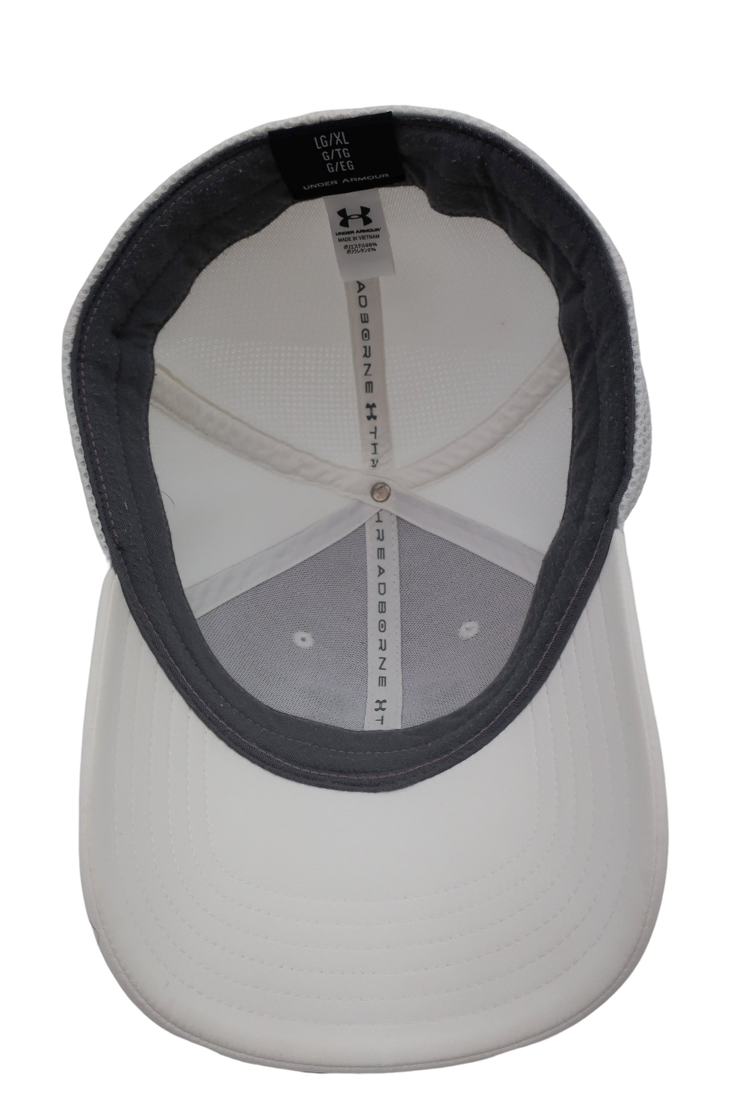 UNDER ARMOUR(アンダーアーマー) キャップ 白 メンズ フリーサイズ B-9
