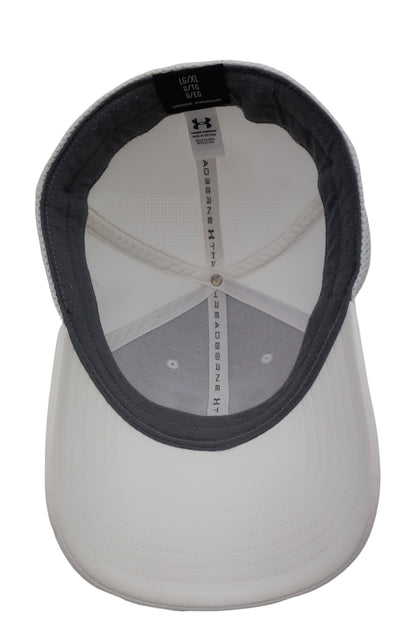 UNDER ARMOUR(アンダーアーマー) キャップ 白 メンズ フリーサイズ B-9
