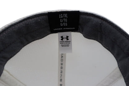 UNDER ARMOUR(アンダーアーマー) キャップ 白 メンズ フリーサイズ B-10