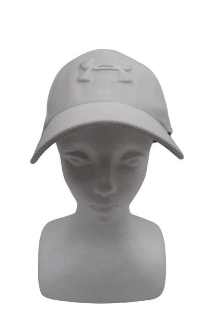 UNDER ARMOUR(アンダーアーマー) キャップ 白 メンズ フリーサイズ B-1