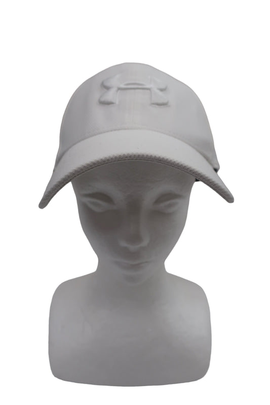 UNDER ARMOUR(アンダーアーマー) キャップ 白 メンズ フリーサイズ B-1