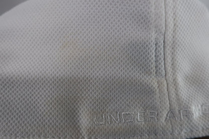 UNDER ARMOUR(アンダーアーマー) キャップ 白 メンズ フリーサイズ B-7