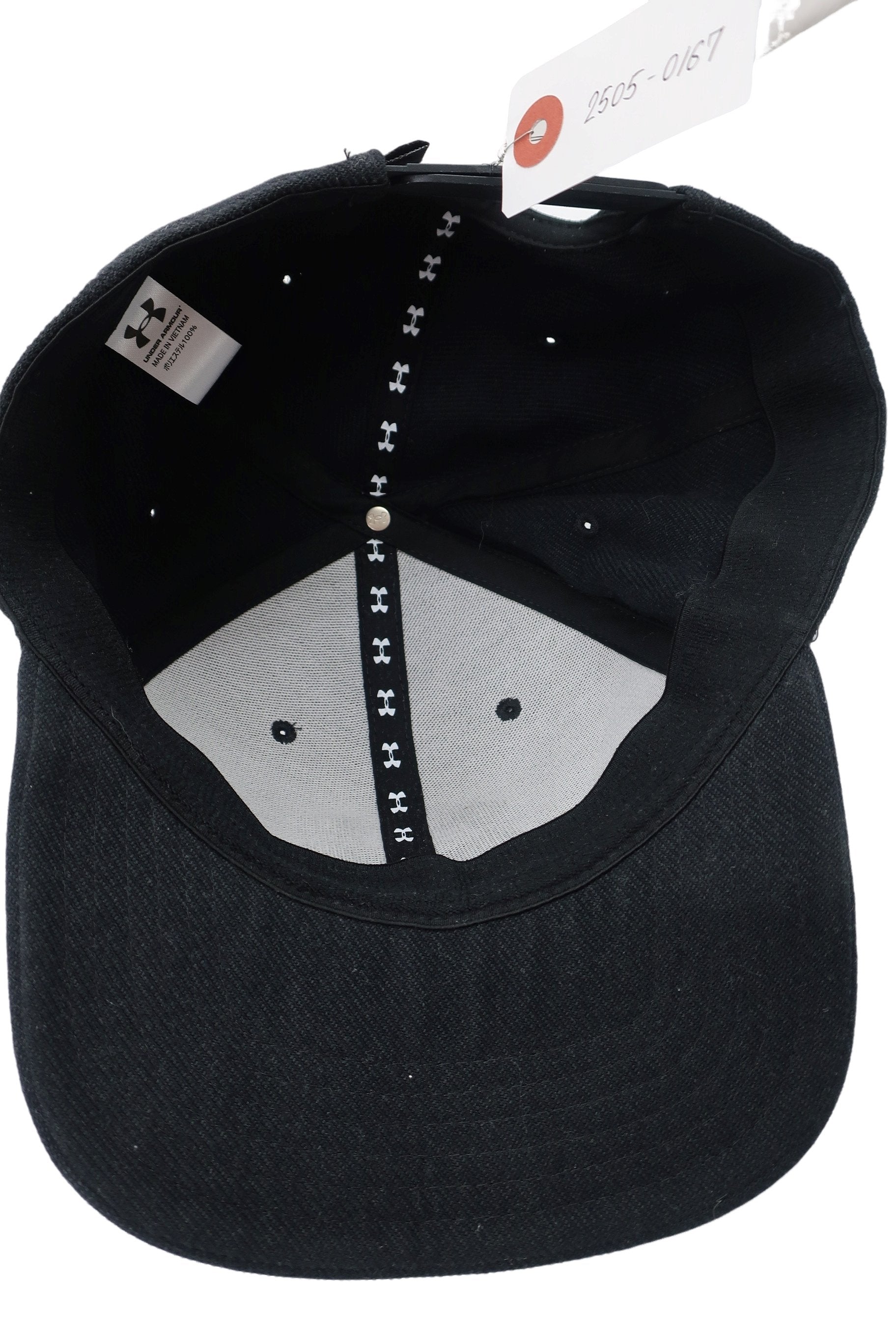 UNDER ARMOUR(アンダーアーマー) キャップ 黒 メンズ フリーサイズ A-6