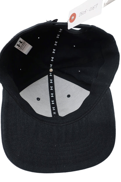 UNDER ARMOUR(アンダーアーマー) キャップ 黒 メンズ フリーサイズ A-6