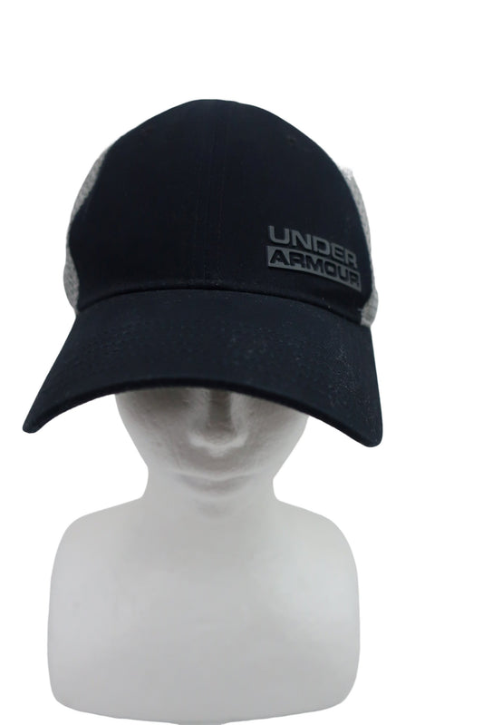 UNDER ARMOUR(アンダーアーマー) キャップ 黒グレー メンズ フリーサイズ A-1