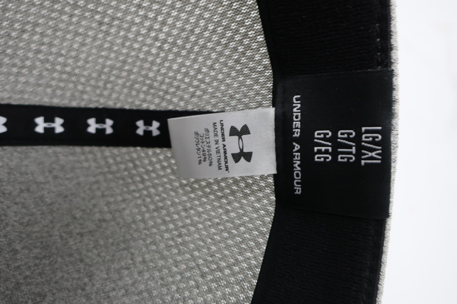 UNDER ARMOUR(アンダーアーマー) キャップ 黒グレー メンズ フリーサイズ A-7