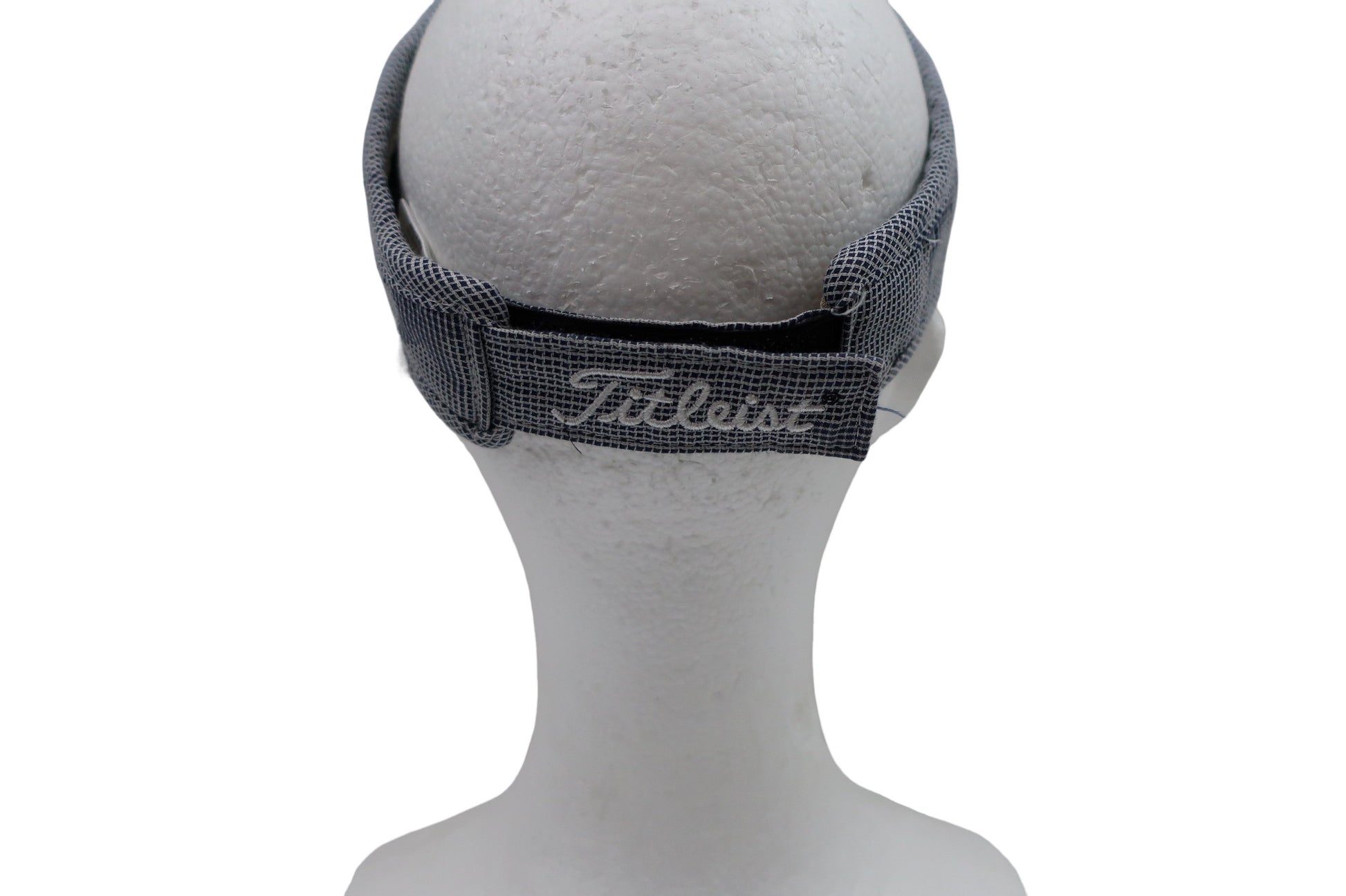 Titleist(タイトリスト) サンバイザー ネイビーチェック メンズ フリーサイズ A-3