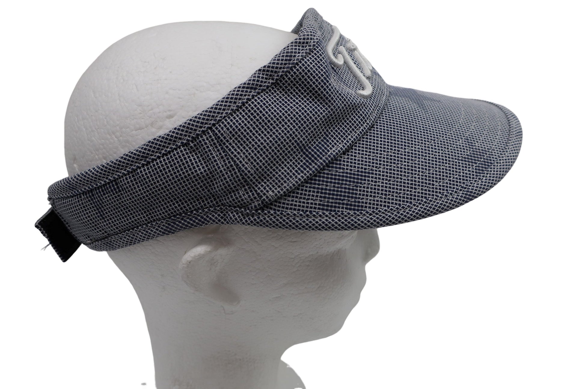 Titleist(タイトリスト) サンバイザー ネイビーチェック メンズ フリーサイズ A-4