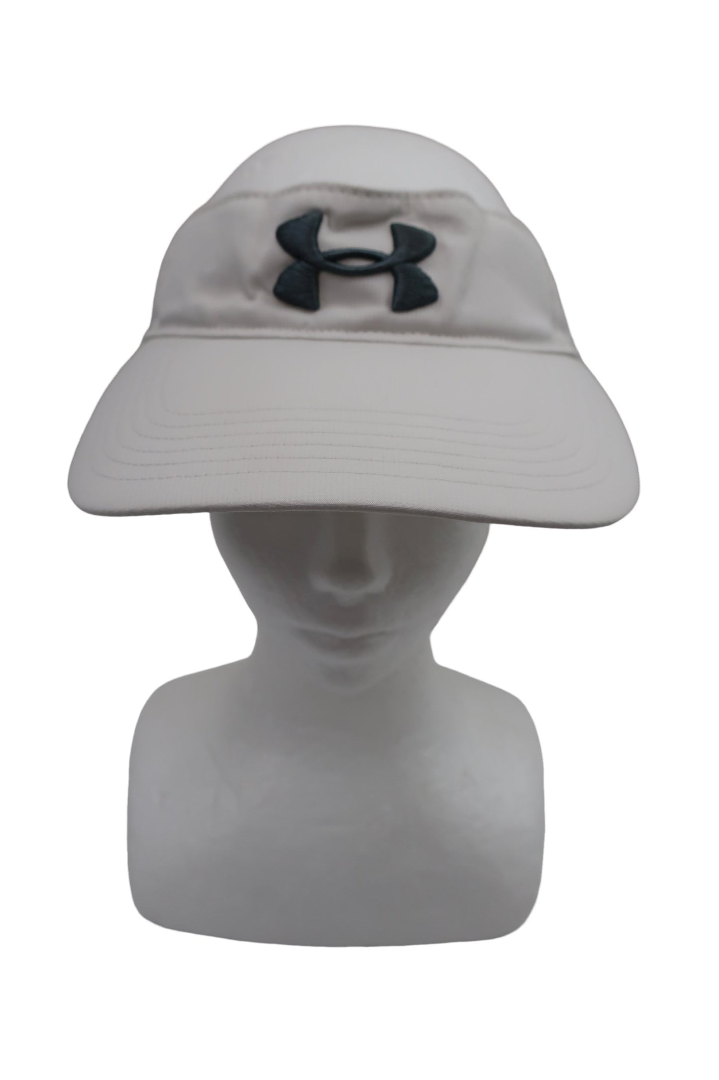 UNDER ARMOUR(アンダーアーマー) サンバイザー 白 メンズ フリーサイズ B-1