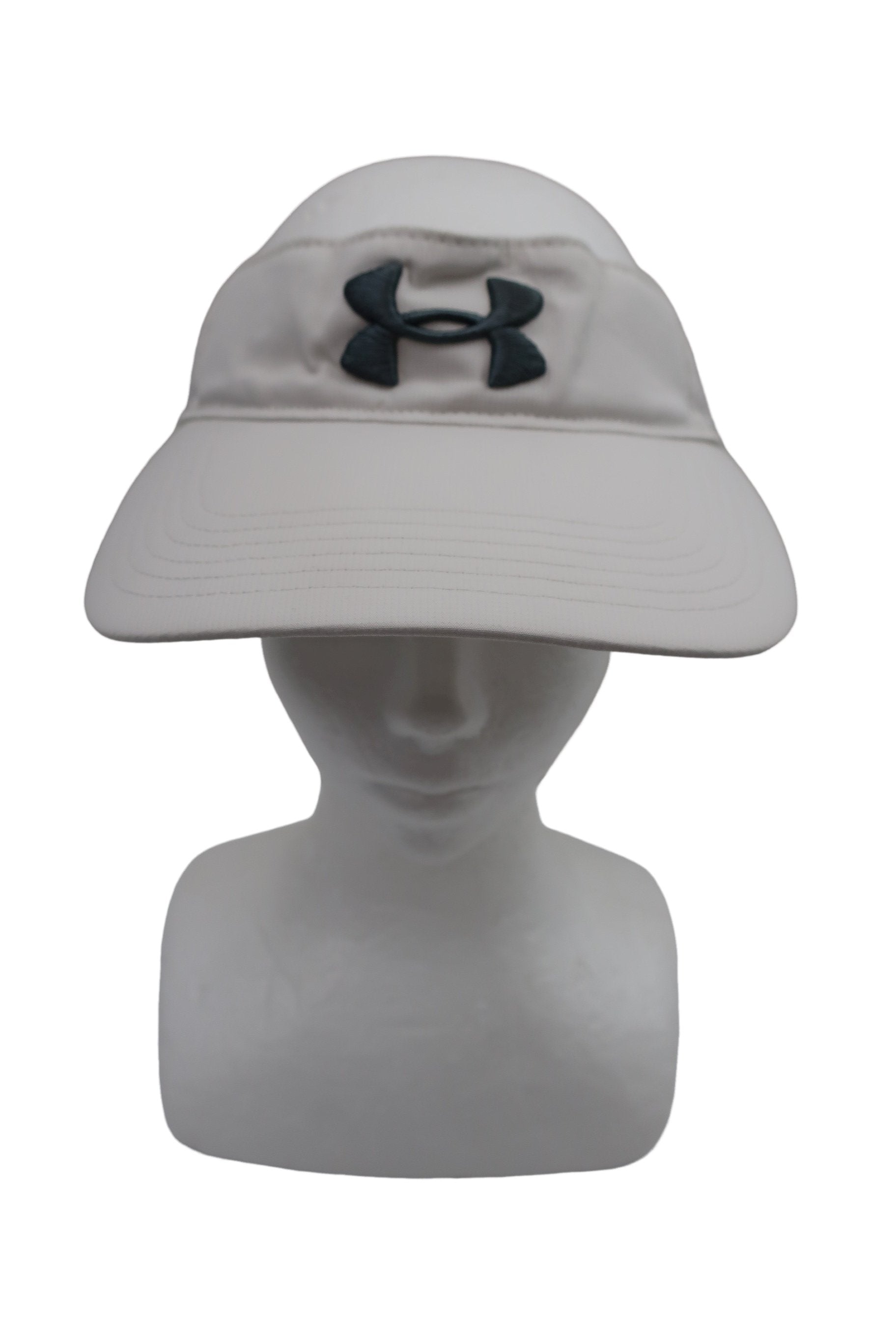 UNDER ARMOUR(アンダーアーマー) サンバイザー 白 メンズ フリーサイズ B-1