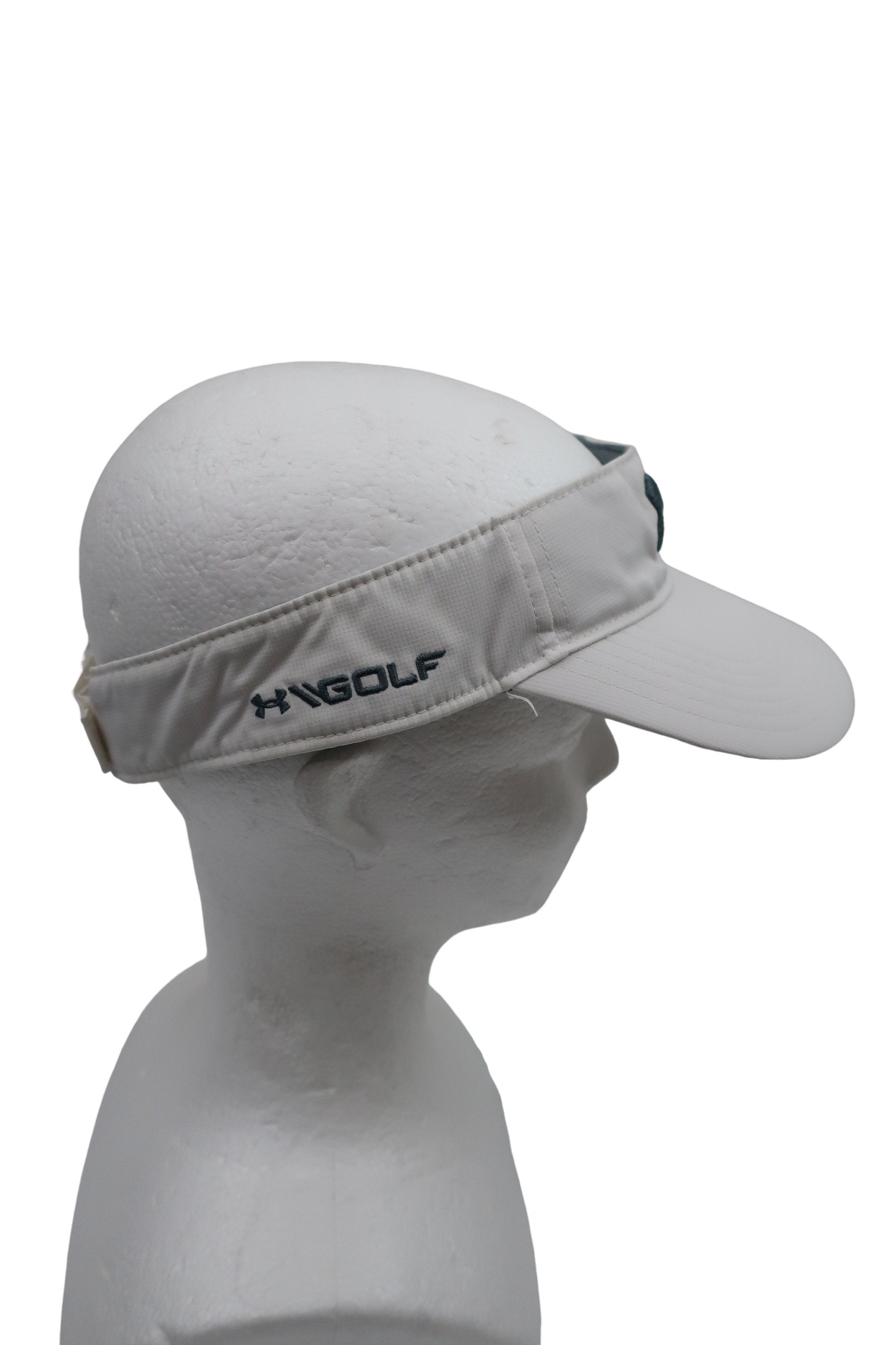 UNDER ARMOUR(アンダーアーマー) サンバイザー 白 メンズ フリーサイズ B-4