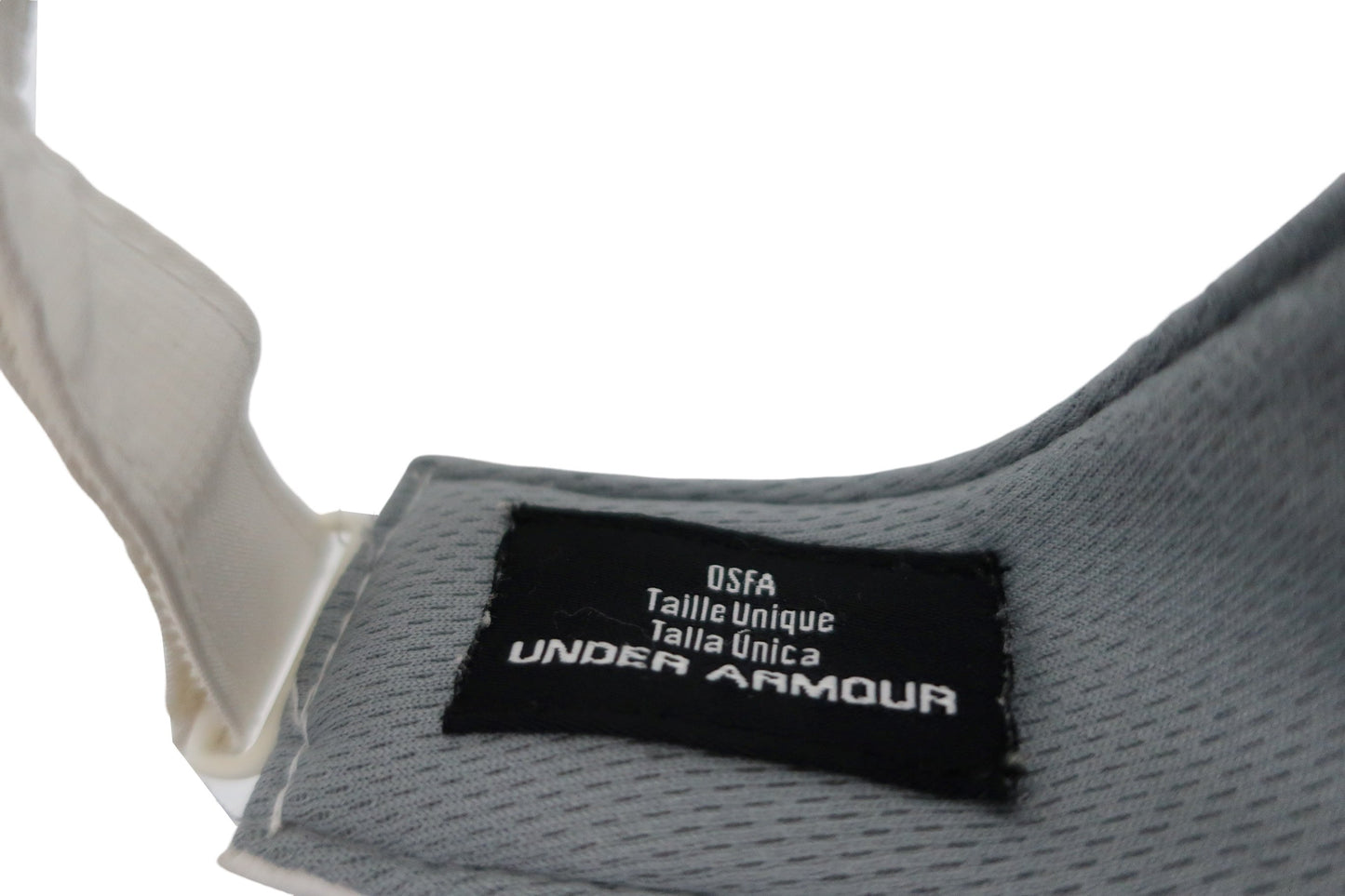 UNDER ARMOUR(アンダーアーマー) サンバイザー 白 メンズ フリーサイズ B-8