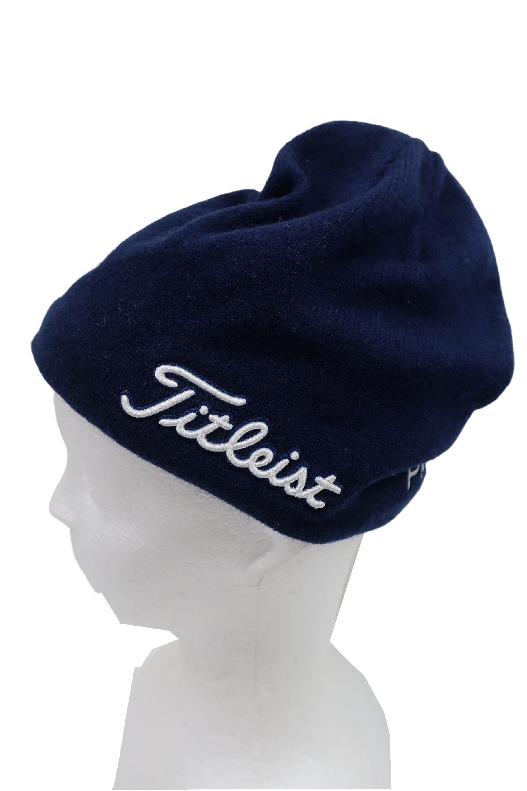 Titleist(タイトリスト) ニット帽 ネイビー メンズ フリーサイズ A-2