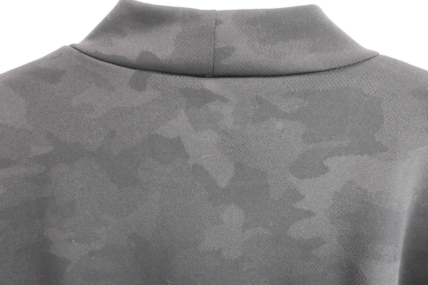 Titleist(タイトリスト) 長袖モックネックシャツ 黒カモフラ柄 メンズ 3L A-6