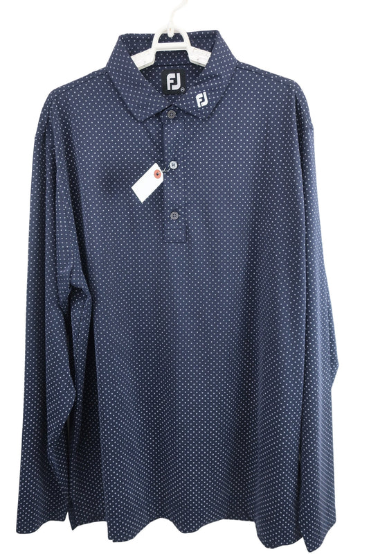 FOOTJOY(フットジョイ) ポロシャツ ネイビー メンズ 3XL A-1