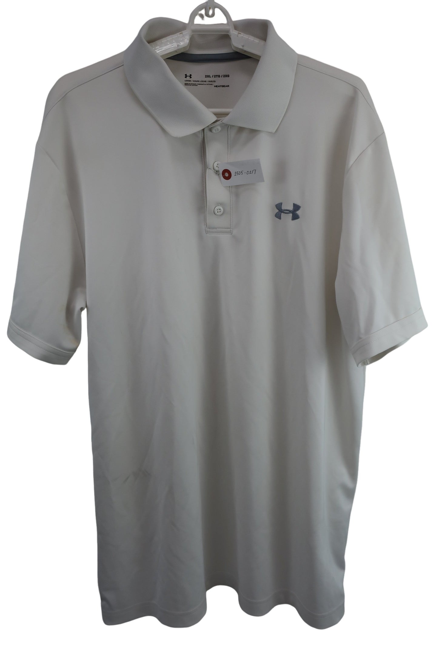 UNDER ARMOUR(アンダーアーマー) ポロシャツ 白 メンズ 2XL B-1