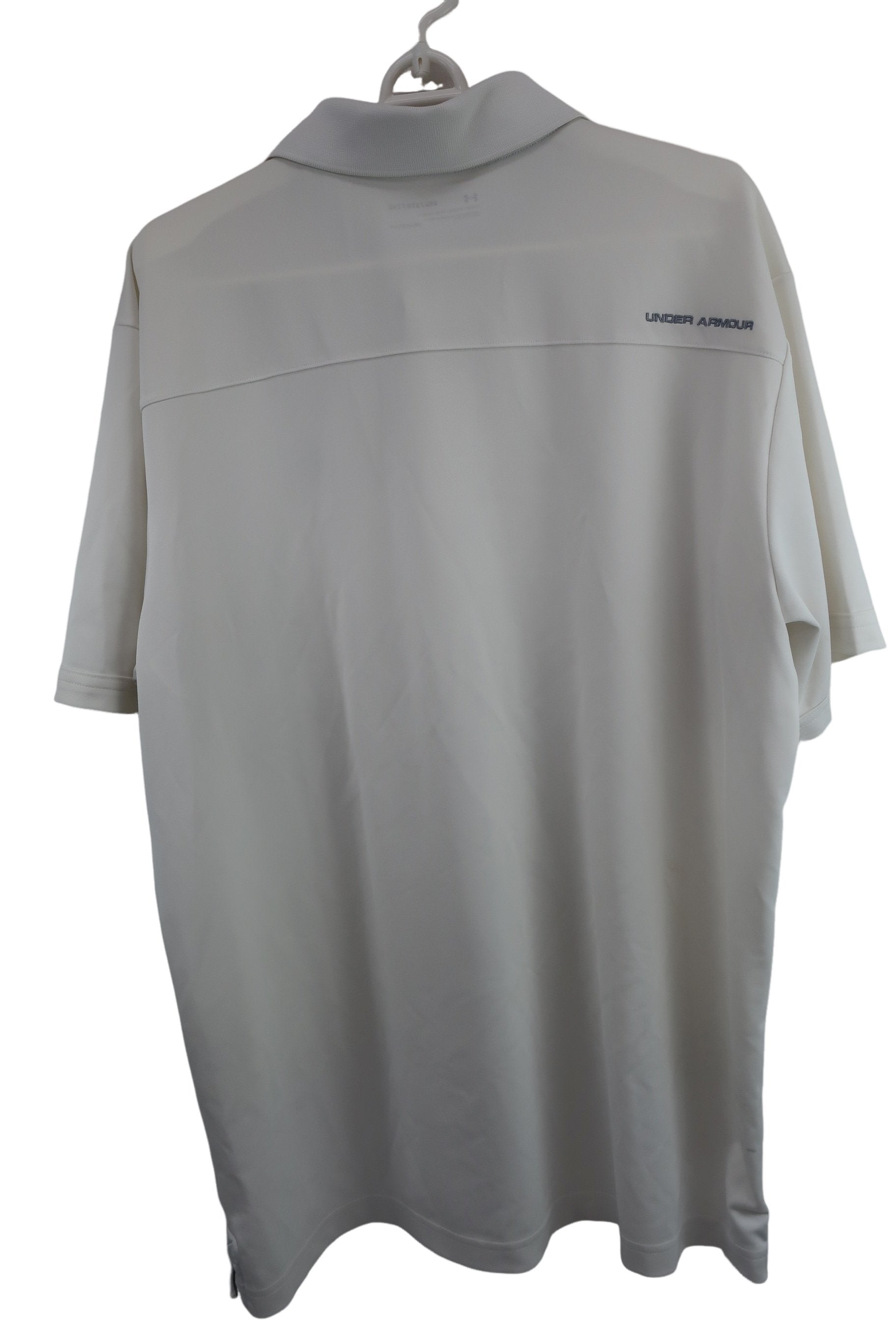 UNDER ARMOUR(アンダーアーマー) ポロシャツ 白 メンズ 2XL B-6
