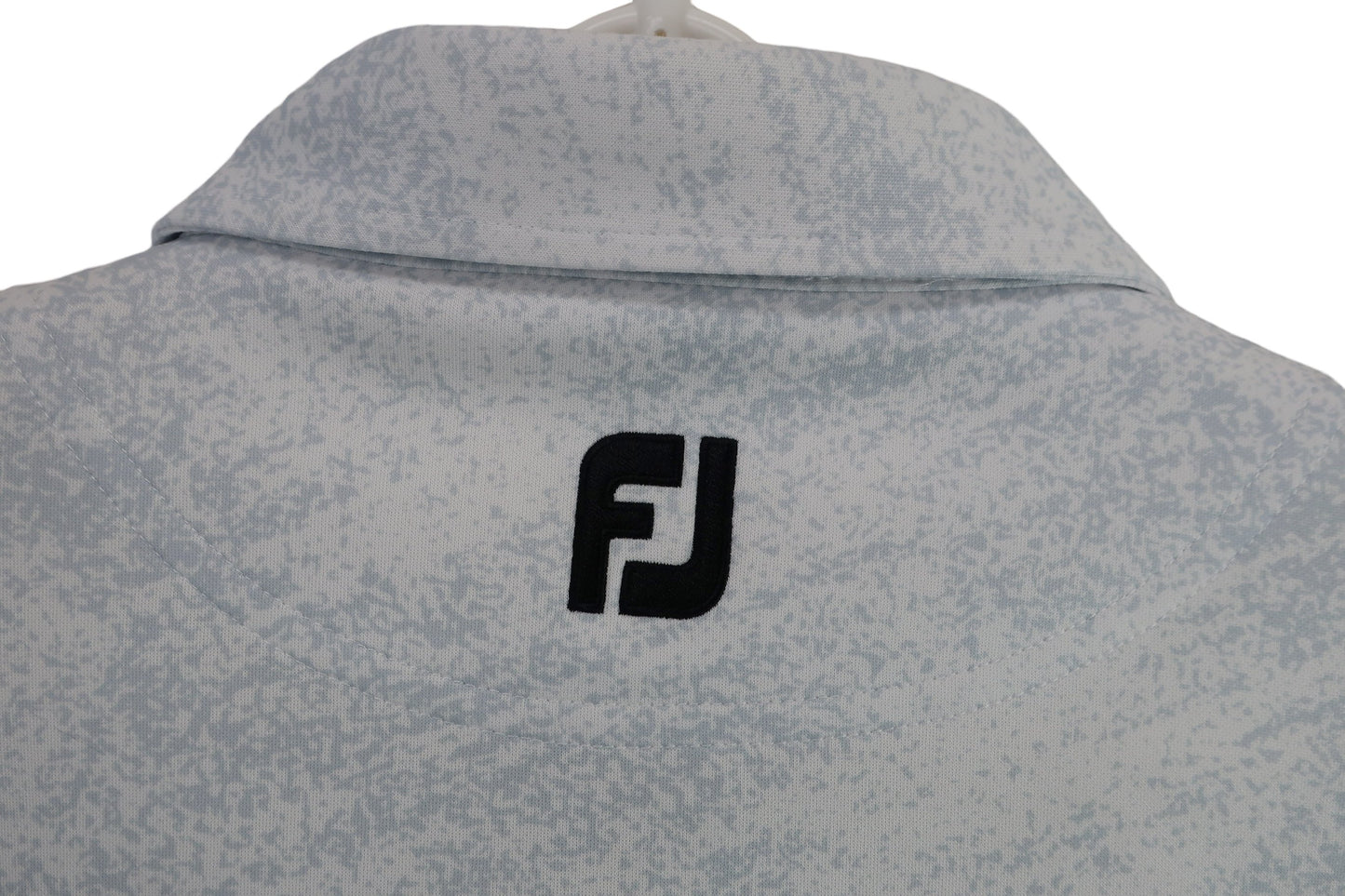FOOTJOY(フットジョイ) ポロシャツ 白グレー総柄 メンズ 2XL B-9