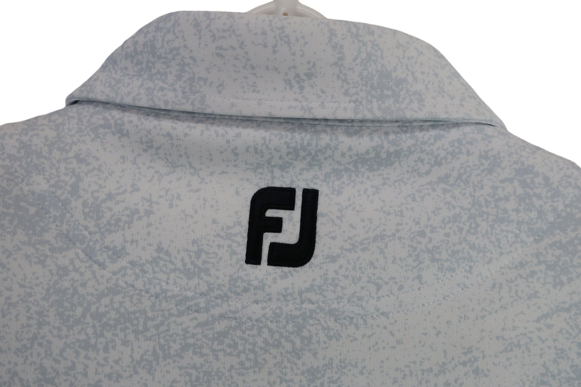 FOOTJOY(フットジョイ) ポロシャツ 白グレー総柄 メンズ 2XL B-9