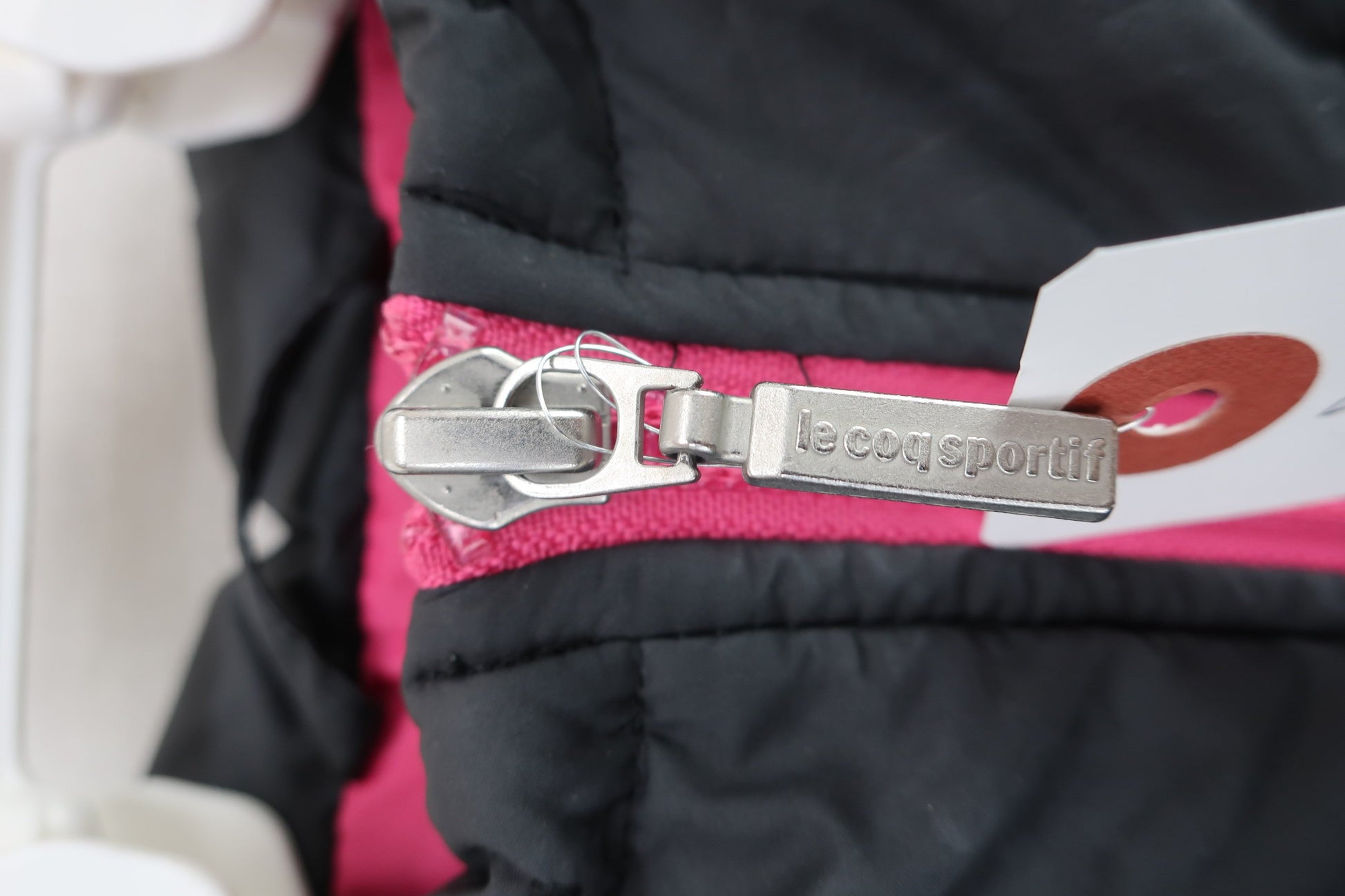 le coq sportif(ルコックスポルティフ) ダウンベスト 黒 レディース L B-2