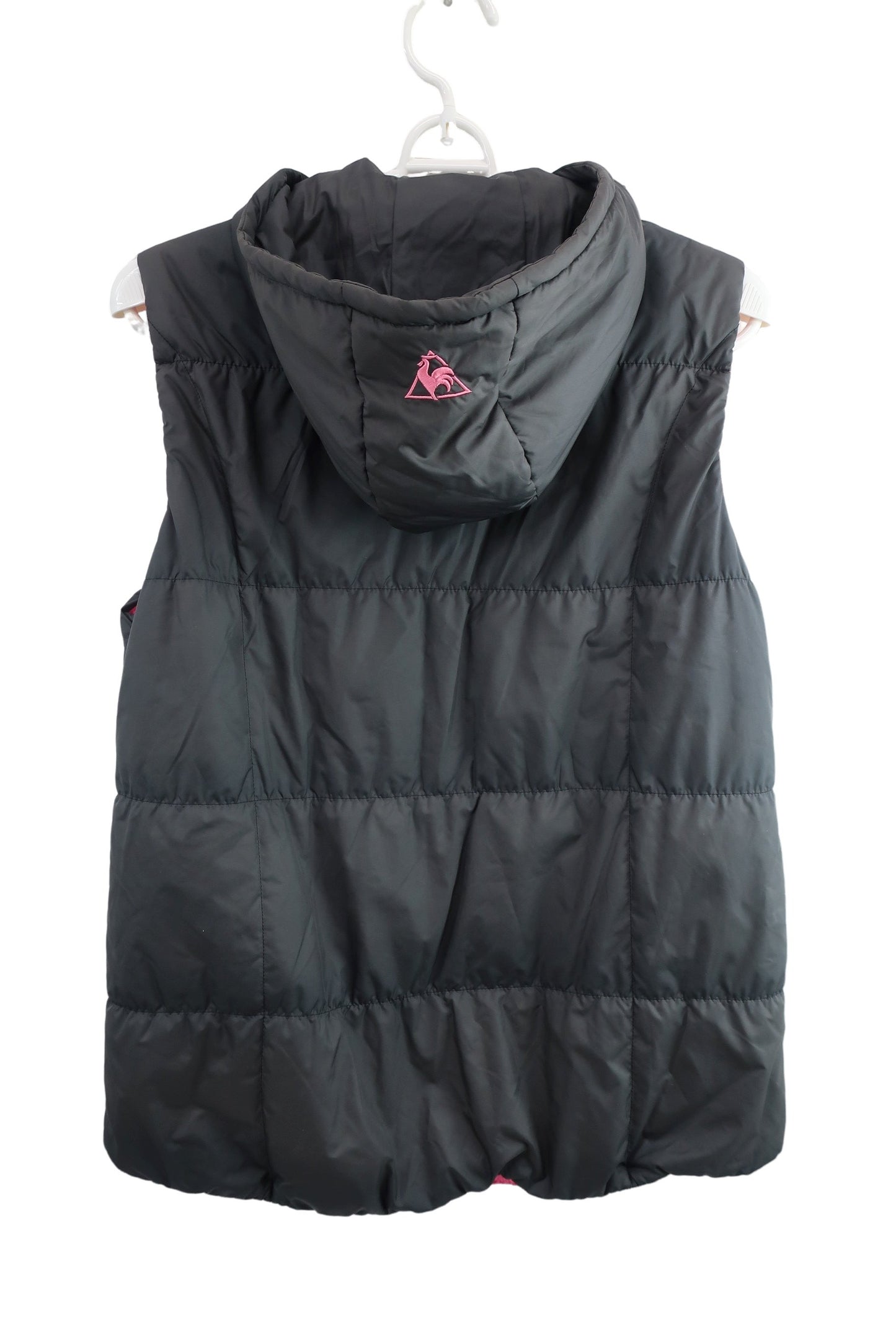 le coq sportif(ルコックスポルティフ) ダウンベスト 黒 レディース L B-5