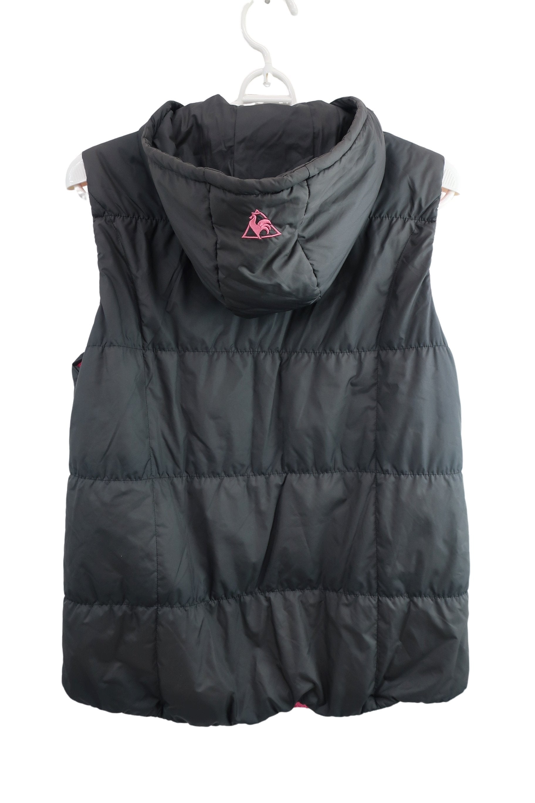 le coq sportif(ルコックスポルティフ) ダウンベスト 黒 レディース L B-5